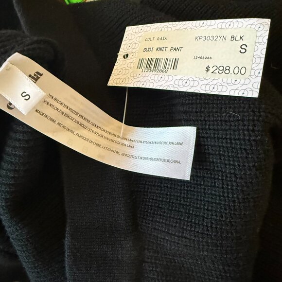 CULT GAIA SUDI KNIT PANT SIZE S NEW - Picture 12 of 14